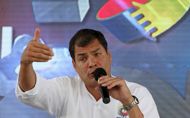 Rafael Correa se pronuncia sobre allanamientos a Jiménez y Villavicencio