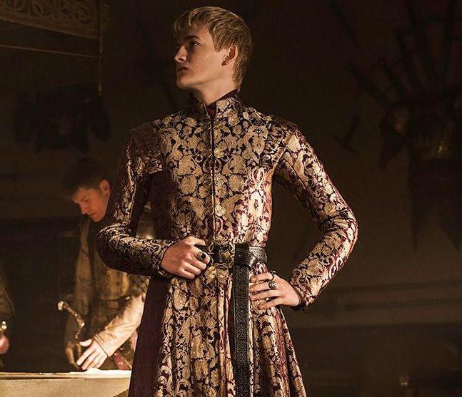 Jack Gleeson como el rey Joffrey Baratheon.