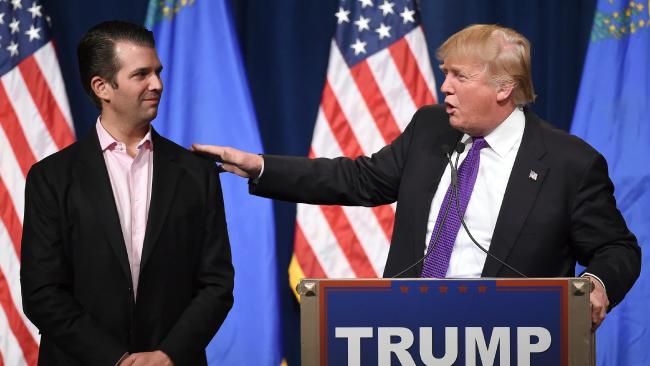 Trump Jr. revela que buscó ayuda de Rusia contra Clinton durante la campaña electoral de 2016