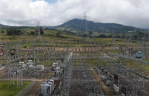 Subestación Eléctrica Jamondino, ubicada en Colombia.