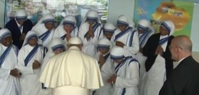 Alegría en asilo de Misioneras de la Caridad por la visita del papa Francisco