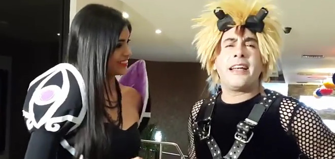 Josabet Carchi como &#039;Yuuko&#039; conversó con César Franco para videoblog