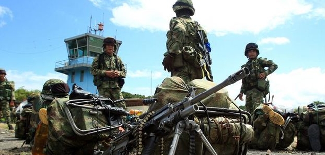 Cuatro guerrilleros mueren en operativo militar en Colombia