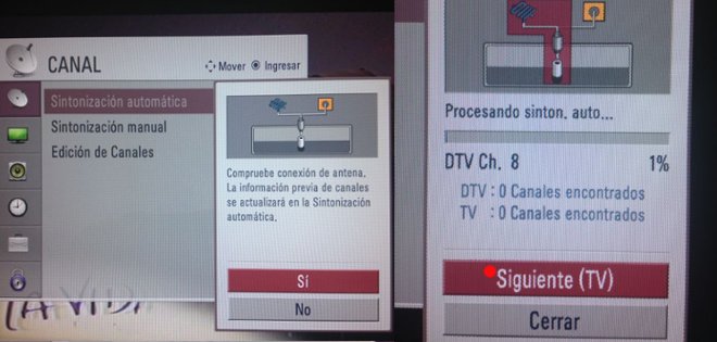 Siga el paso a paso para configurar los canales HD en su televisor