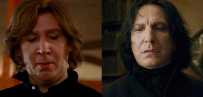 ¿Separados al nacer?: Marilyn Manson y Severus Snape