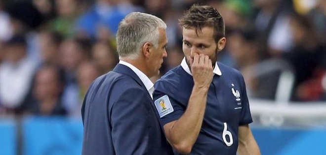 FIFA confirma sanción al francés Cabaye, que no jugará ante Ecuador