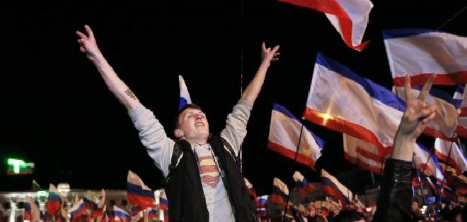Crimea dice sí a la reunificación con Rusia en referéndum separatista