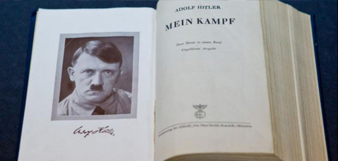 Maestros alemanes quieren incluir &quot;Mi lucha&quot; de Hitler en programas escolares