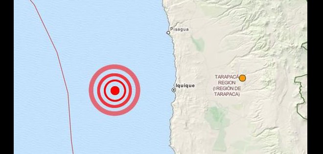 Temblor de 6,1 grados sacude regiones del norte de Chile