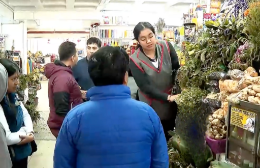 Rituales en mercados de Quito.