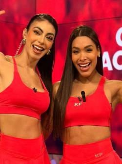 Virginia Limongi y Karla Fit