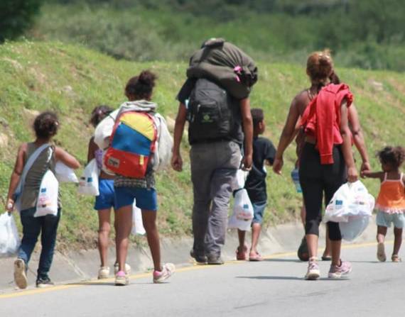 La crisis en Venezuela obligó a cinco millones de personas a migrar