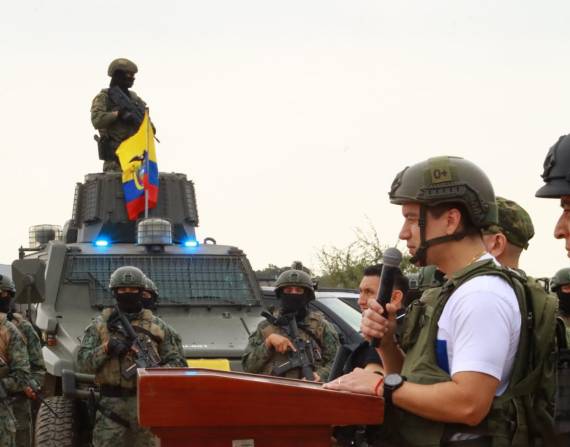 Imagen de archivo del Bloque de Seguridad en Durán.