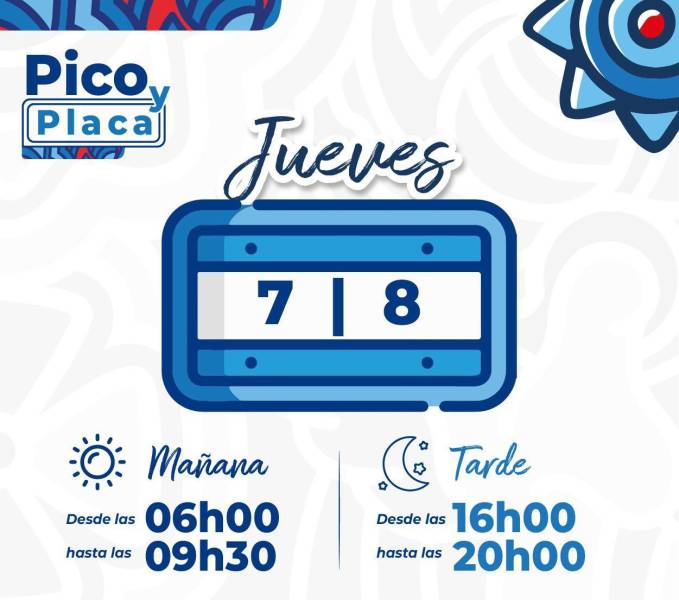 Pico y placa en Quito: estas son las restricciones de movilidad para este jueves 26 de diciembre