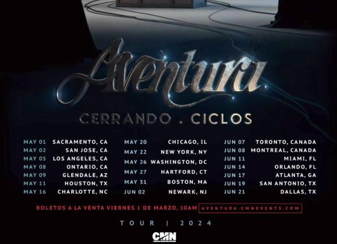 Romeo Santos anuncia su reencuentro con Aventura para una gira en