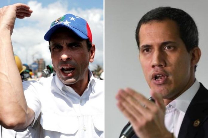 Venezuela: Henrique Capriles confronta a Juan Guaidó