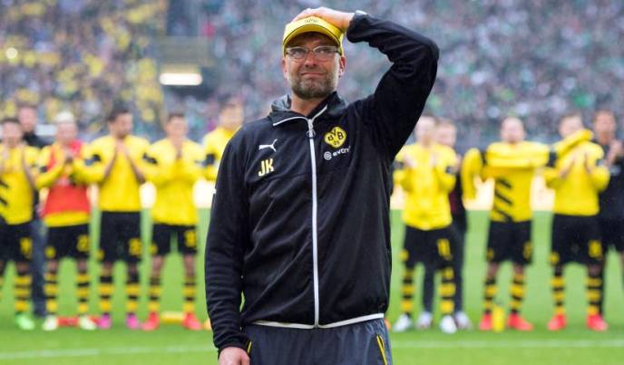 Lo que hizo Jurgen Klopp tras ganar la Bundesliga