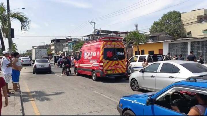 Un presunto delincuente fue abatido en el sur de Guayaquil, después de disparar contra una persona