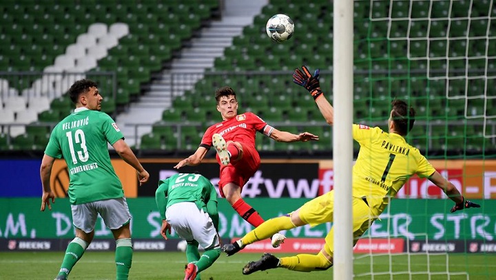 Goleada del Leverkusen en cierre de la primera fecha de la Bundesliga