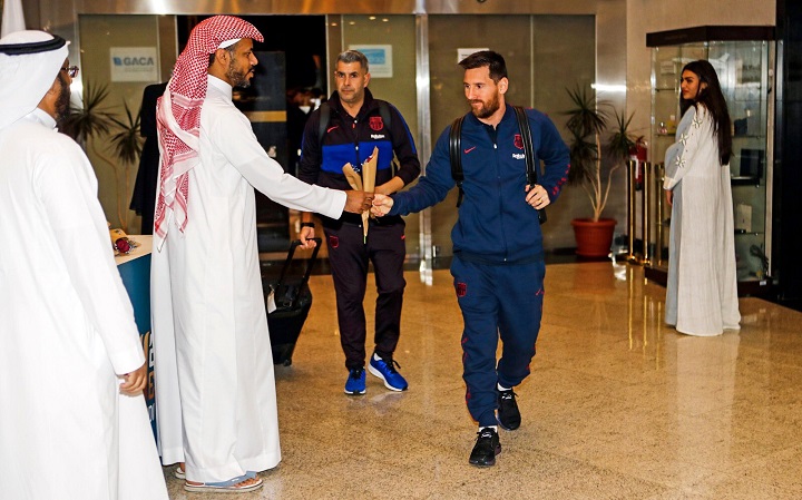 El FC Barcelona ya está en Arabia Saudita