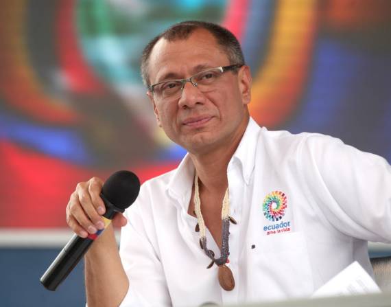 Imagen de Jorge Glas, vicepresidente de Ecuador durante 2013 y 2017, en una foto de archivo del 2014.