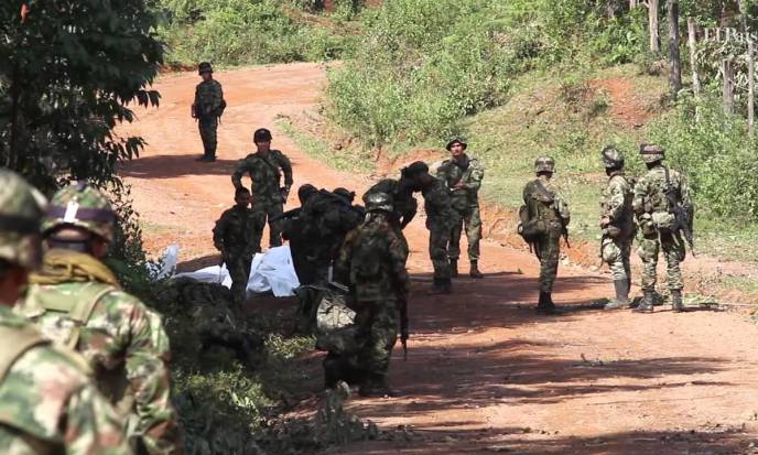 Un Militar Muerto En Un Ataque De La Guerrilla En Colombia