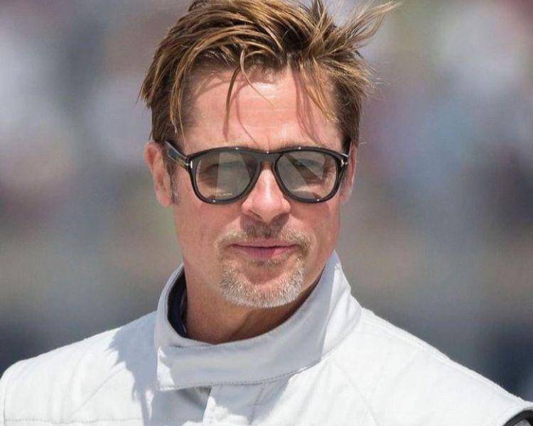 Foto de Brad Pitt para su nueva película de F1.