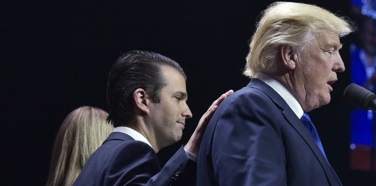 Trump Jr. revela que buscó ayuda de Rusia contra Clinton durante la campaña electoral de 2016