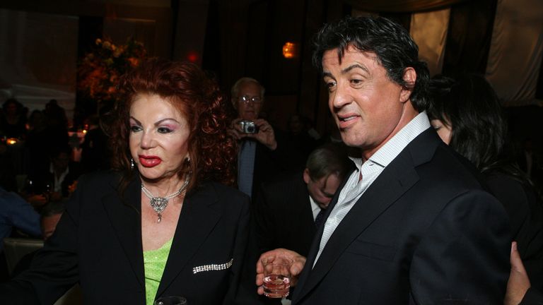 Muere la mamá de Sylvester Stallone a los 98 años de edad