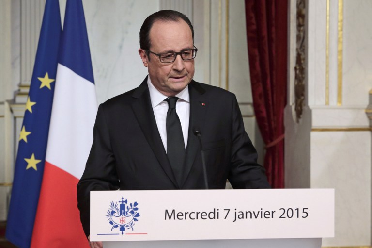 Hollande declara &quot;duelo nacional&quot; el jueves en Francia tras atentado en París