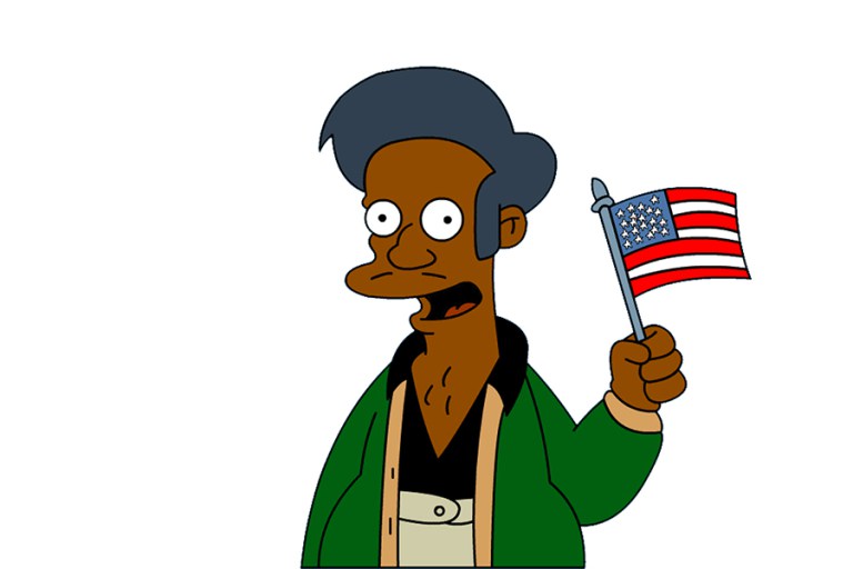 Apu no se va de Los Simpsons