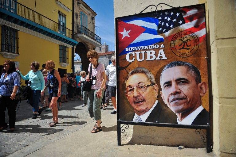 Obama emprende un viaje histórico a Cuba y Argentina