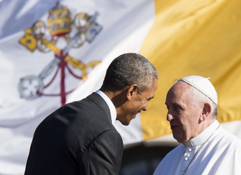 Obama y el papa coinciden en cambio climático, diplomacia y excluidos