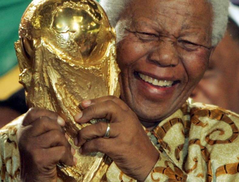 Nelson Mandela, el hombre que llevó el Mundial a Sudáfrica