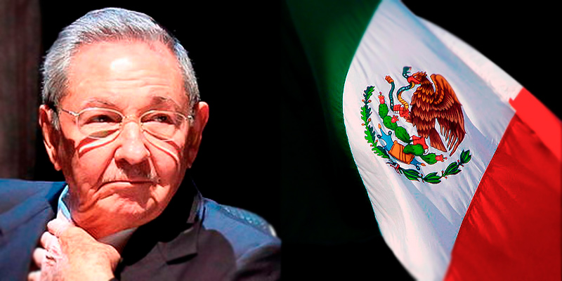 Raúl Castro llega a México tras largo distanciamiento