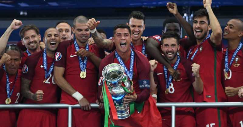 Cristiano Ronaldo y su borrachera tras ganar la Eurocopa