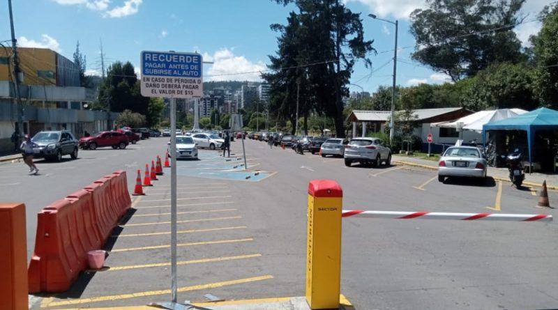 Quito | Tres estacionamientos de La Carolina suspenderán su servicio del 18 al 20 de noviembre