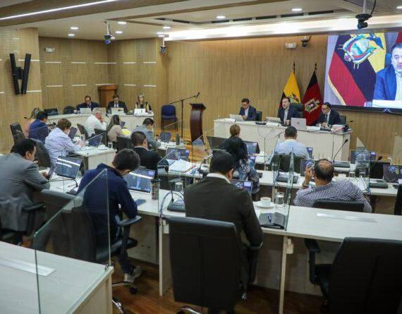 Sesión del Concejo Metropolitano de Quito.