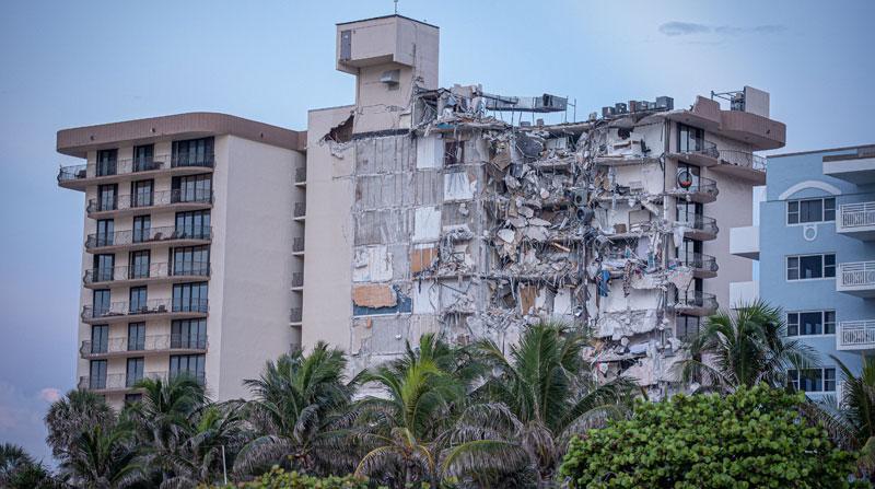 Informe de 2018 advirtió de daños estructurales en edificio derrumbado en Miami