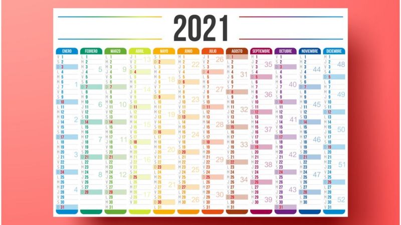 Por qué el calendario de 1993 es igual al de 2021