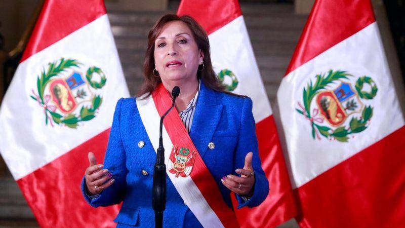 La presidenta de Perú declara estado de emergencia en el sur del país