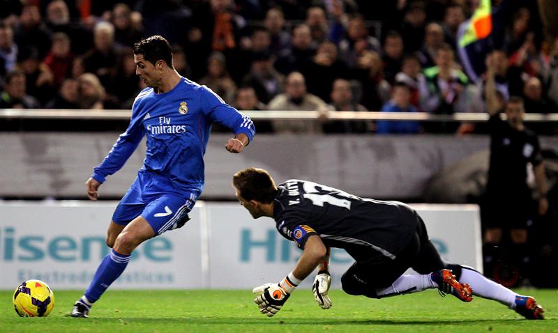 El Real Madrid logró apretado triunfo sobre el Valencia