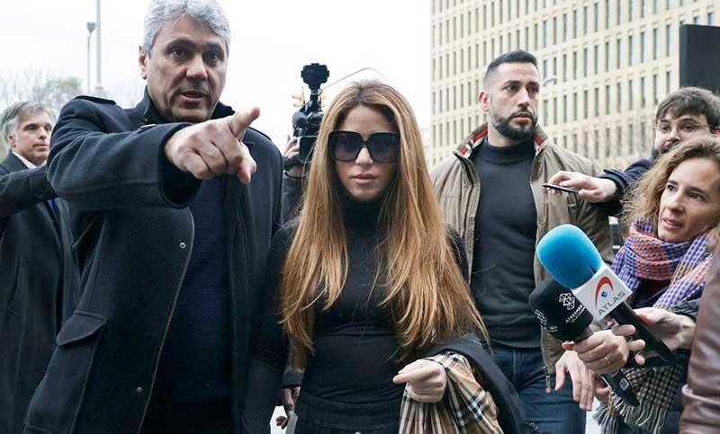 Imagen de archivo de Shakira, en camino a tribunales.