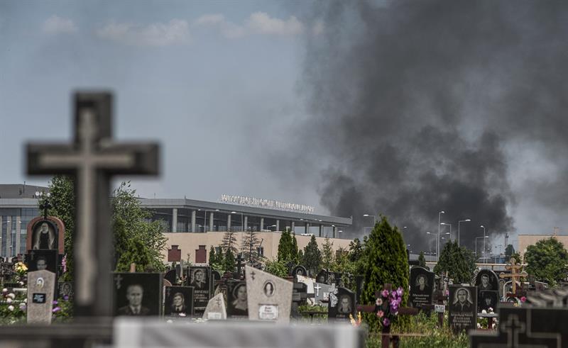 Un centenar de muertos en combates de ayer en Donetsk, según rebeldes