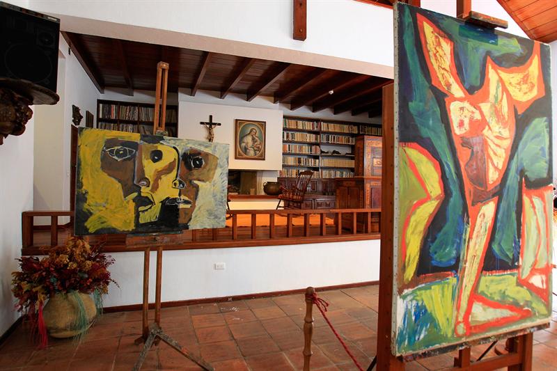 Se abrió como museo la casa del pintor Oswaldo Guayasamín