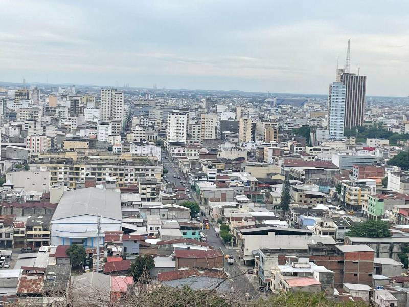 Vista del centro de Guayaquil