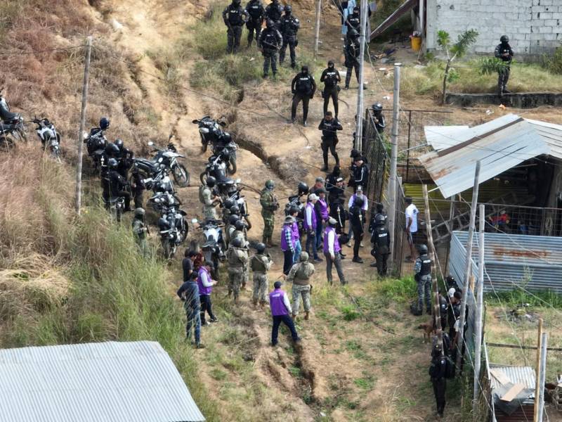 Las mafias usaban casas en el noroeste de Guayaquil para ocultar a personas secuestradas.