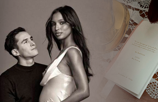 Imágenes de archivo de Juan Borrero y Jasmine Tookes, popular pareja en redes sociales.