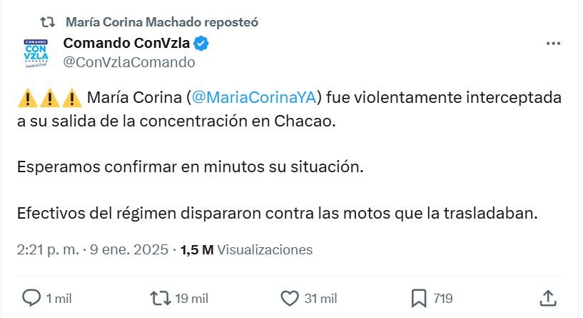 La agresión fue denunciada en redes sociales.