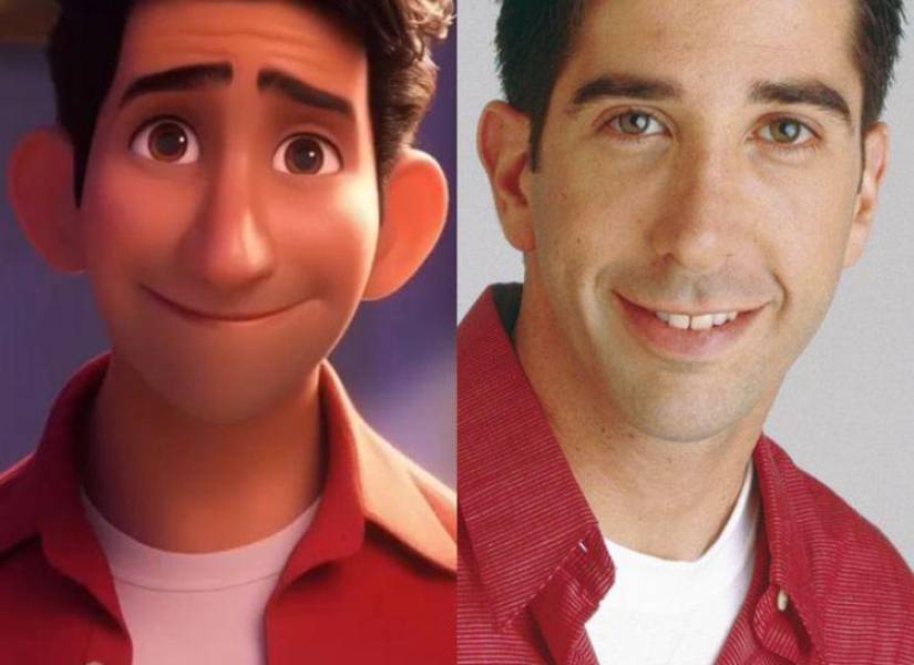 Ross Geller con Inteligencia Artificial